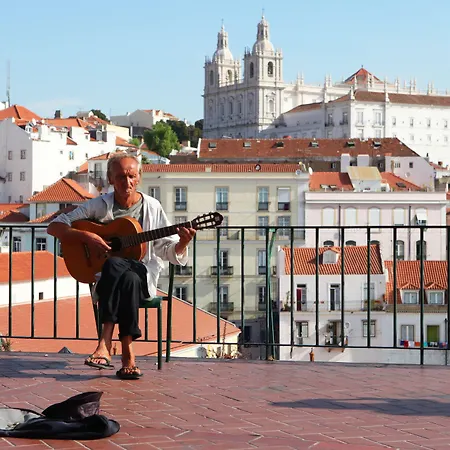 Alfama Yellow House Lisbon